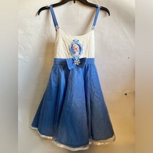 Big Girls Disney Frozen Elsa Dress